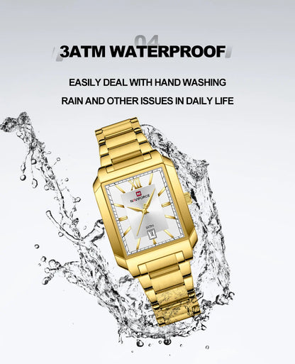 NAVIFORCE Watch 9251 Business Waterproof  Quartz Watch.