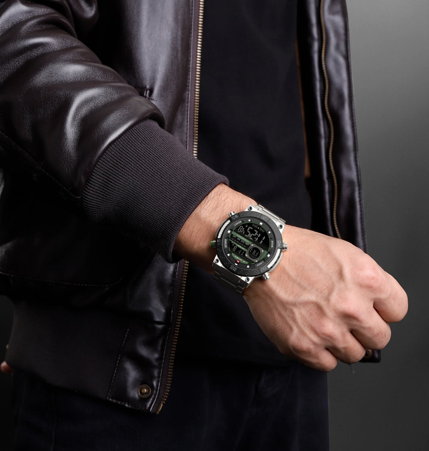 NAVIFORCE-9241S-Men's Business Watch-SGNS