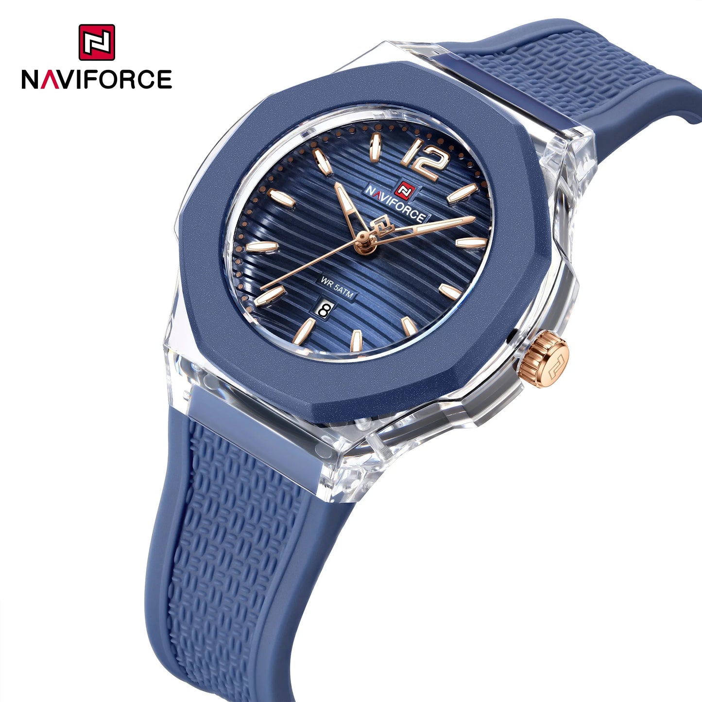 NAVIFORCE-6109-Luminous waterproof quartz watch