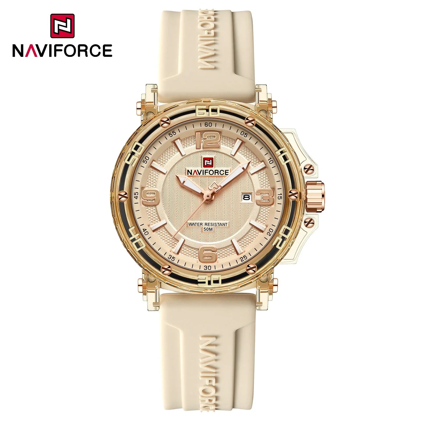 NAVIFORCE-7125 - Elegant luxury quartz watch