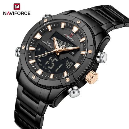 NAVIFORCE Watch 9259 Business Waterproof  Quartz Watch.