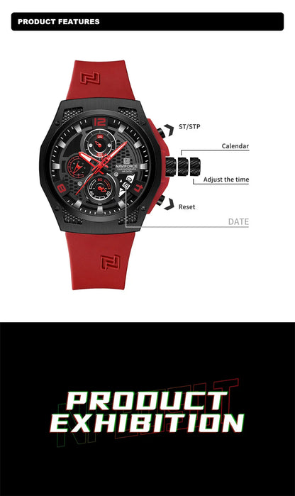 NAVIFORCE 8051T -Business Quartz Timepiece for Men