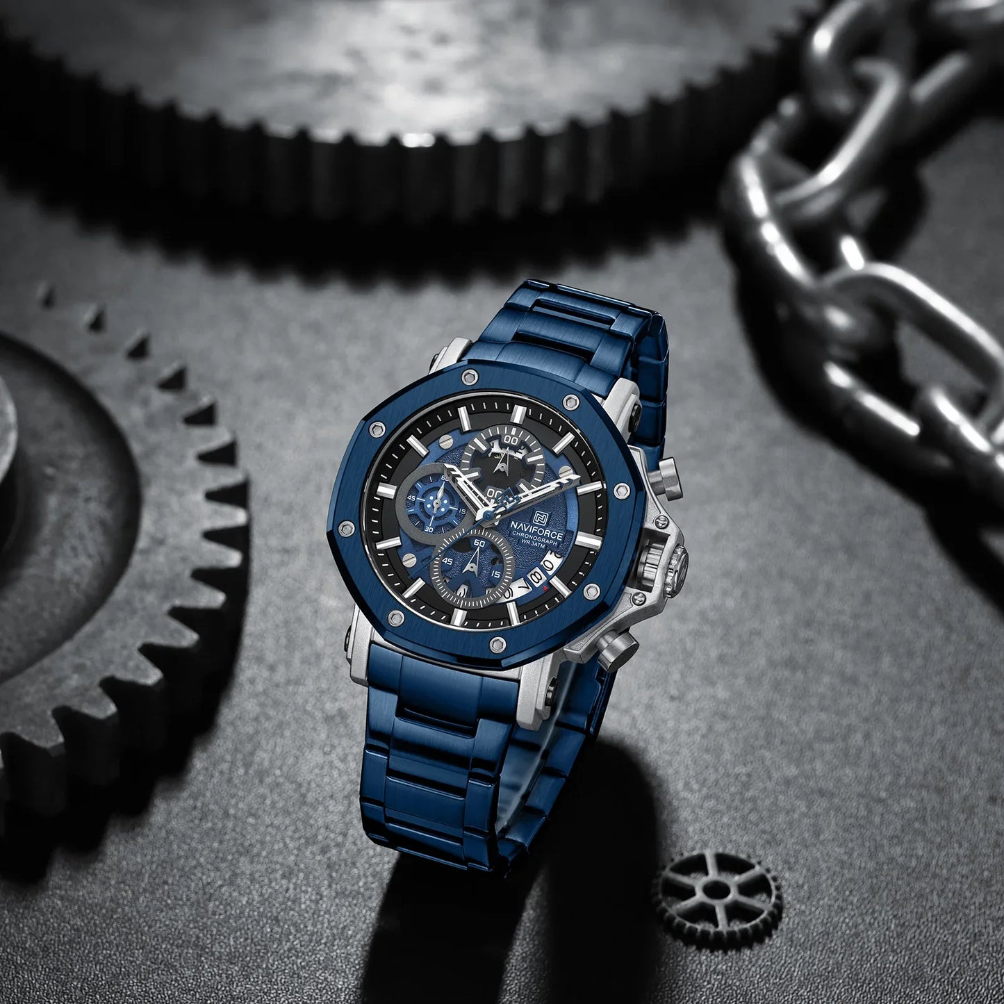 NAVIFORCE 8065-Quartz Watch for Men.