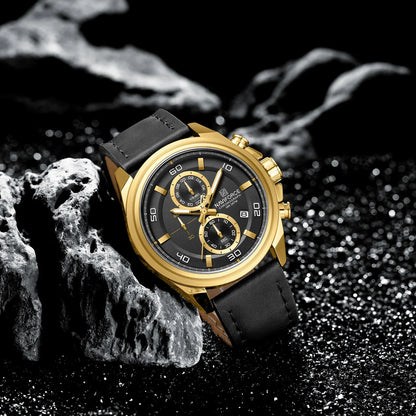 NAVIFORCE Watch 8075 Quartz Watch Waterproof for Men.