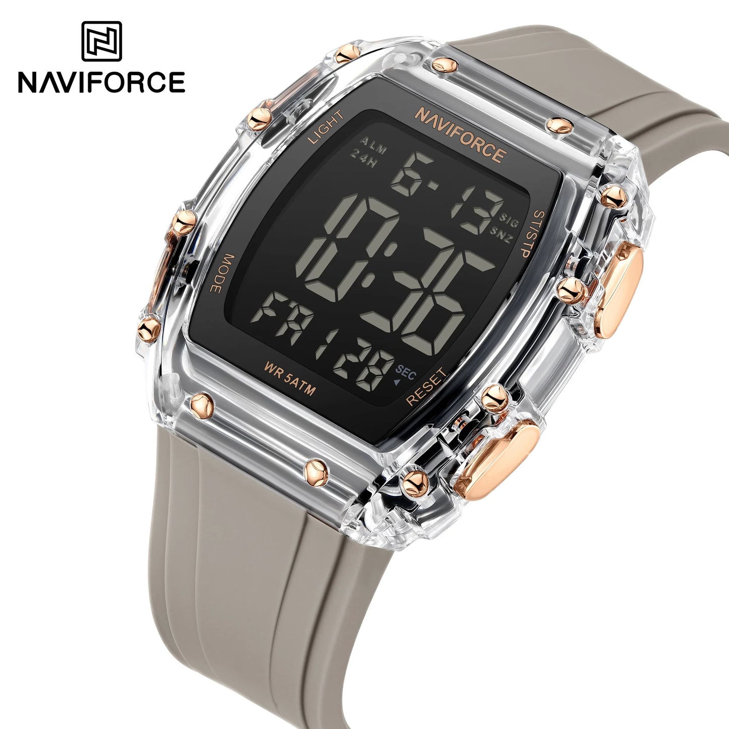 NAVIFORCE-6107 - Men's waterproof sports watch