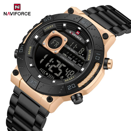 NAVIFORCE-9241S-Men's Business Watch-RGBB