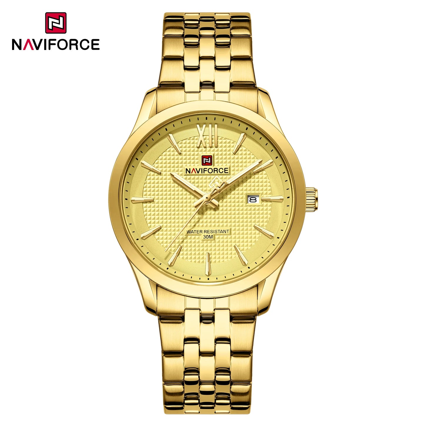 NAVIFORCE Watch 9255 Business Waterproof  Quartz Watch.