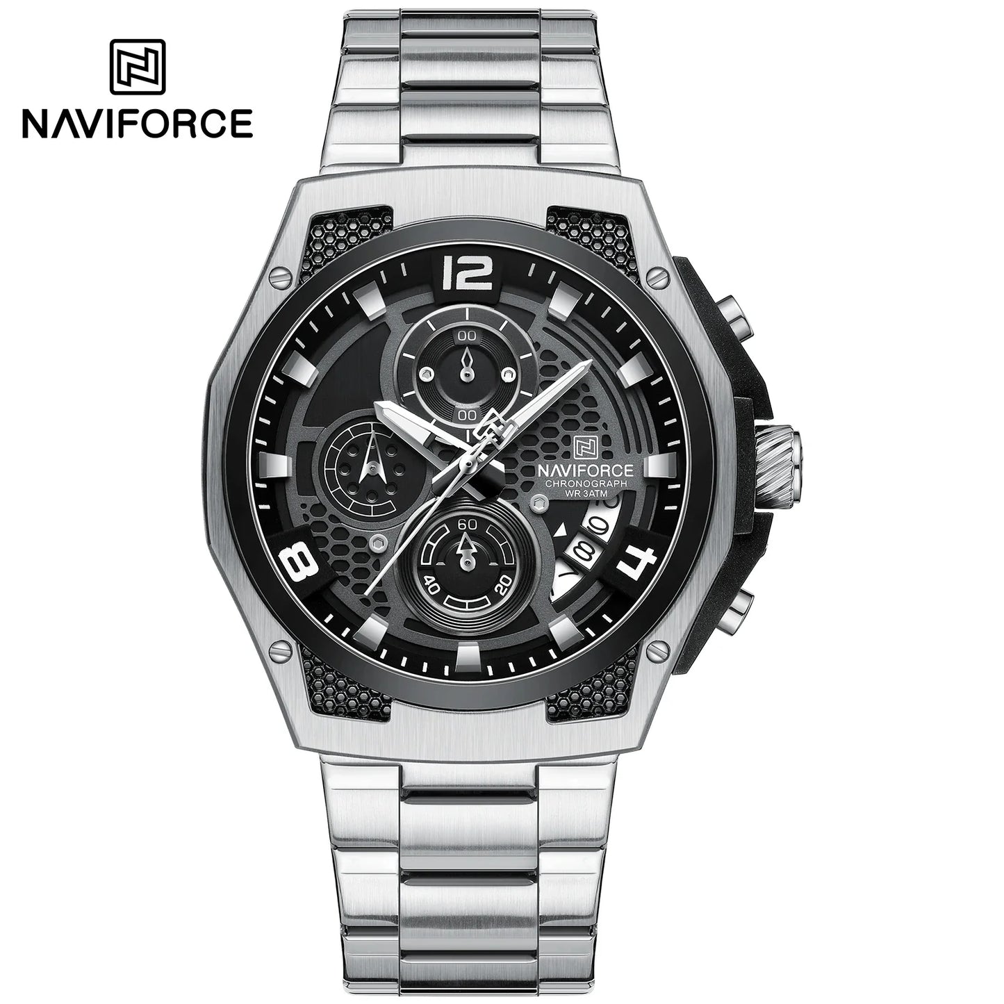 NAVIFORCE Watch 8051S Business Waterproof  Quartz Watch.