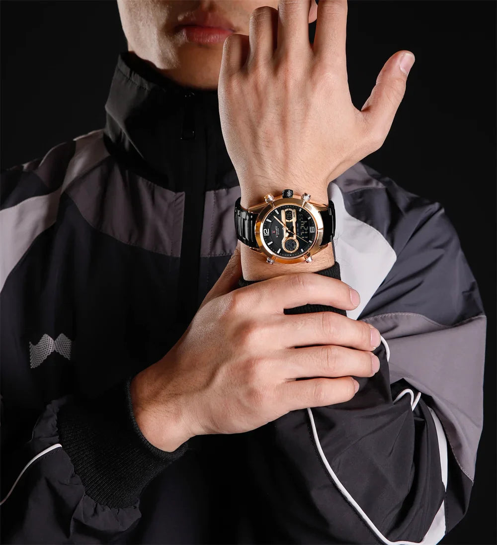 NAVIFORCE 9232-Men's Waterproof Quartz Watch