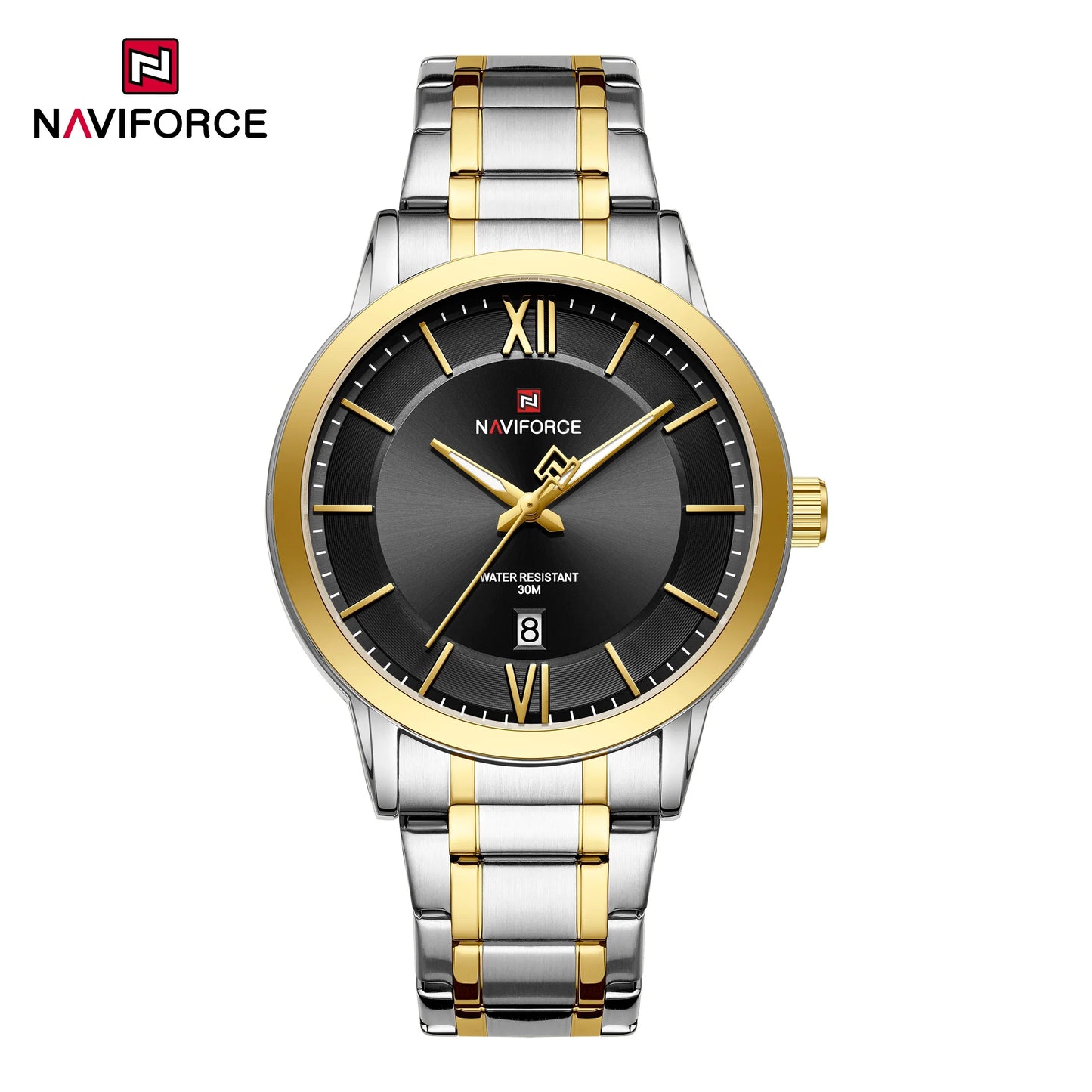 NAVIFORCE Watch 9254 Business Waterproof  Quartz Watch.