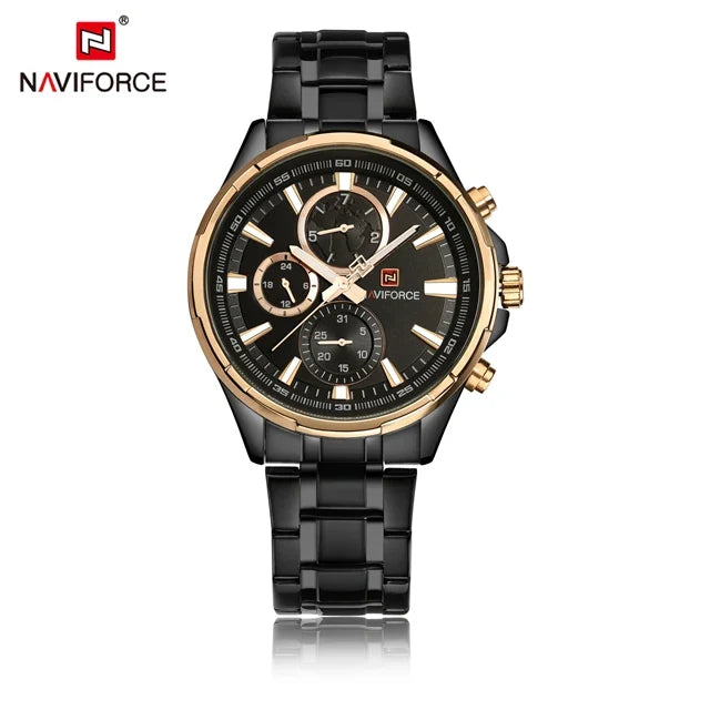 NAVIFORCE-9089 - Luxury Quartz Watch