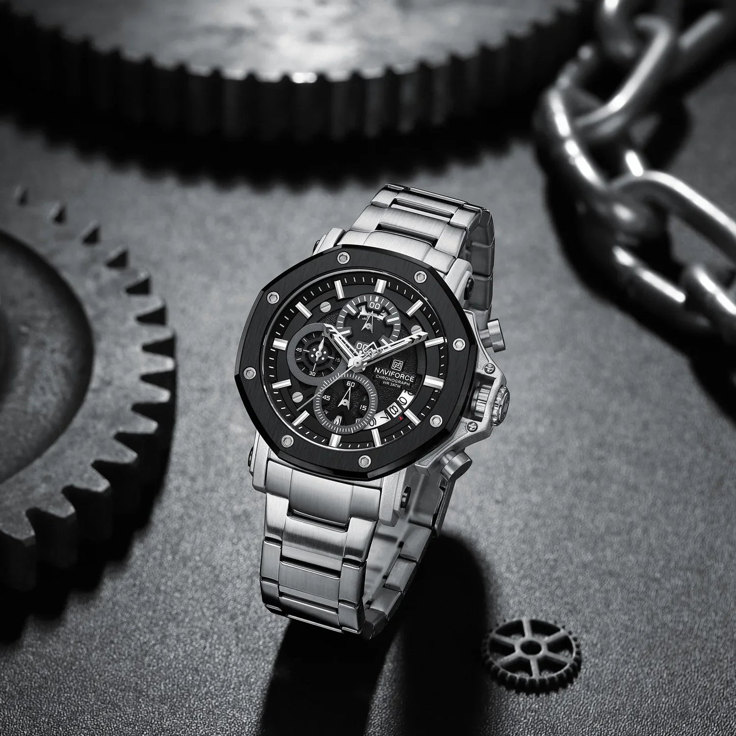 NAVIFORCE 8065 Quartz Watch for Men.