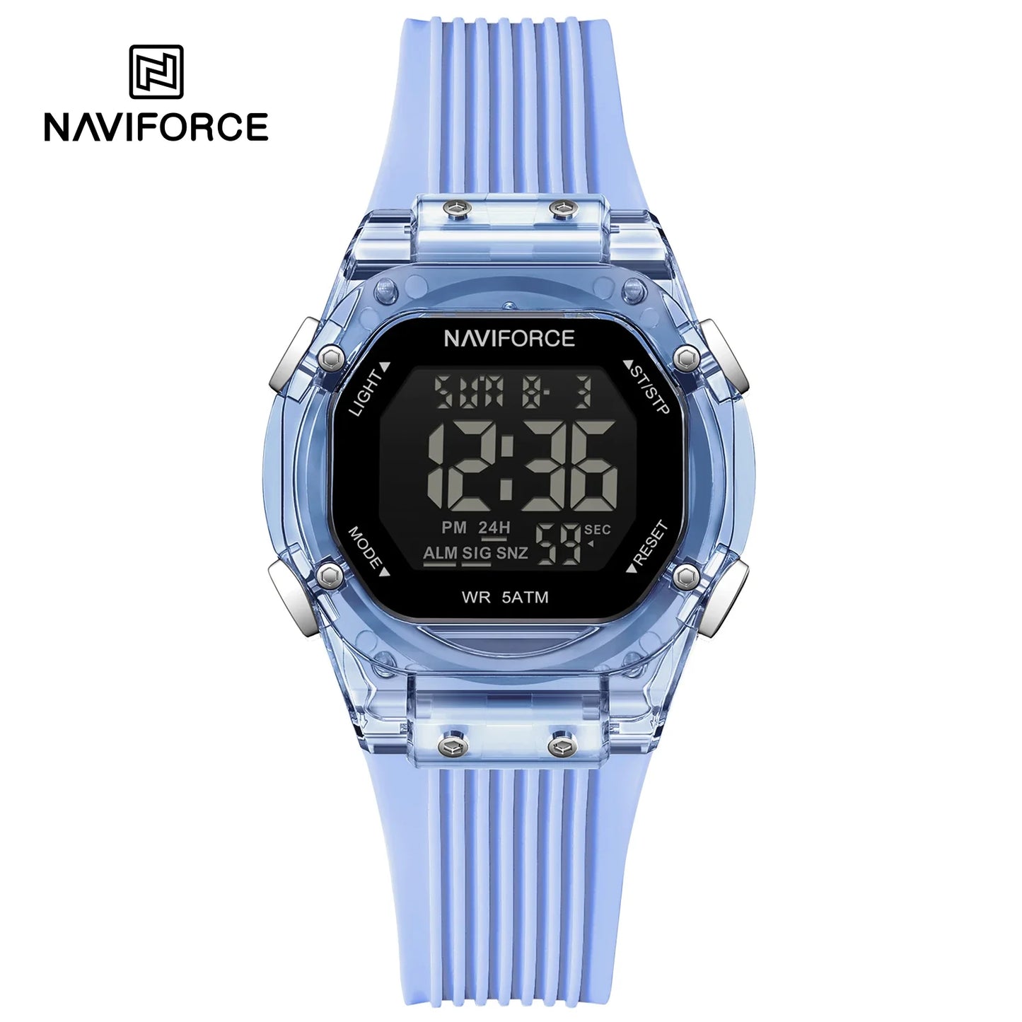 NAVIFORCE-6114-Popular waterproof electronic watch
