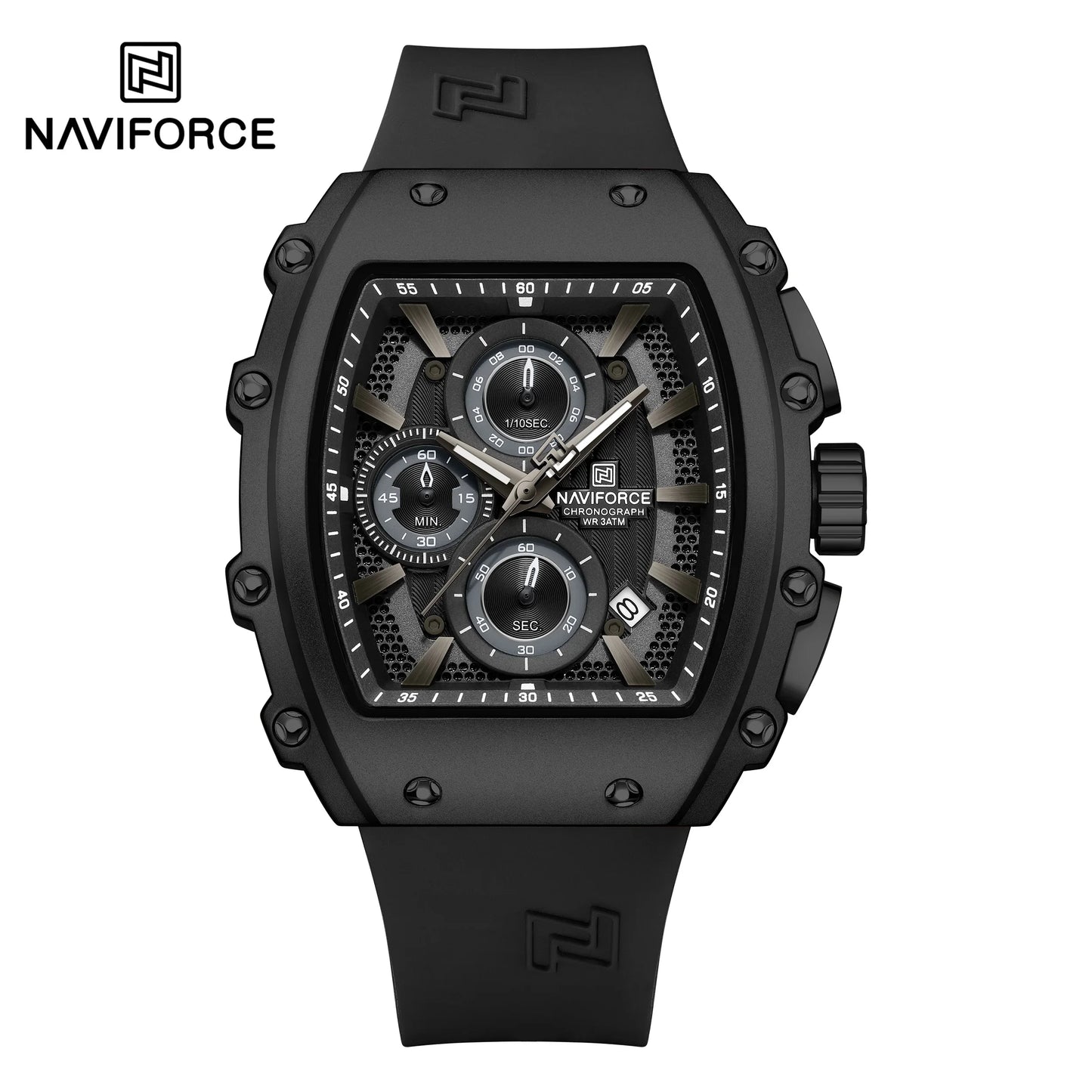 NAVIFORCE Watch 8070 Business Waterproof  Quartz Watch.
