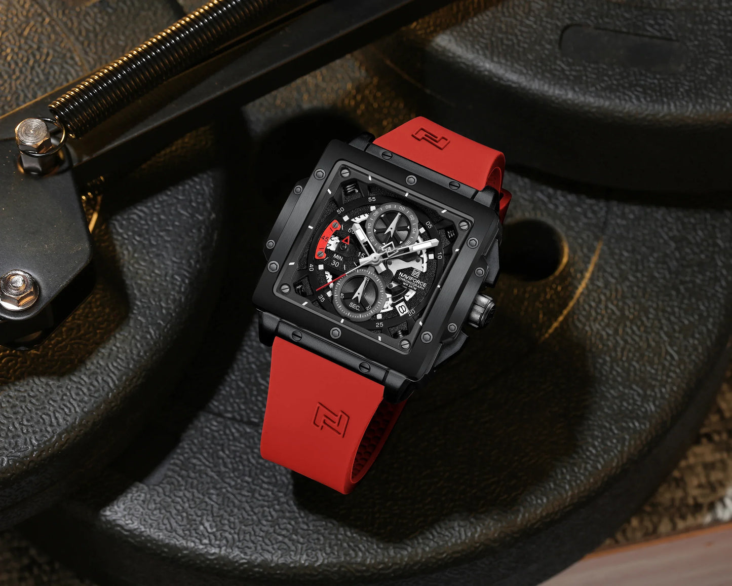 NAVIFORCE 8064-Luxury Quartz Watch for Men.