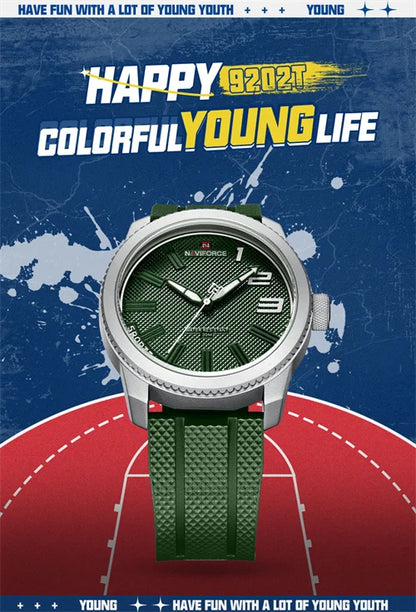 NAVIFORCE 9202T-Men's Waterproof Quartz Watch