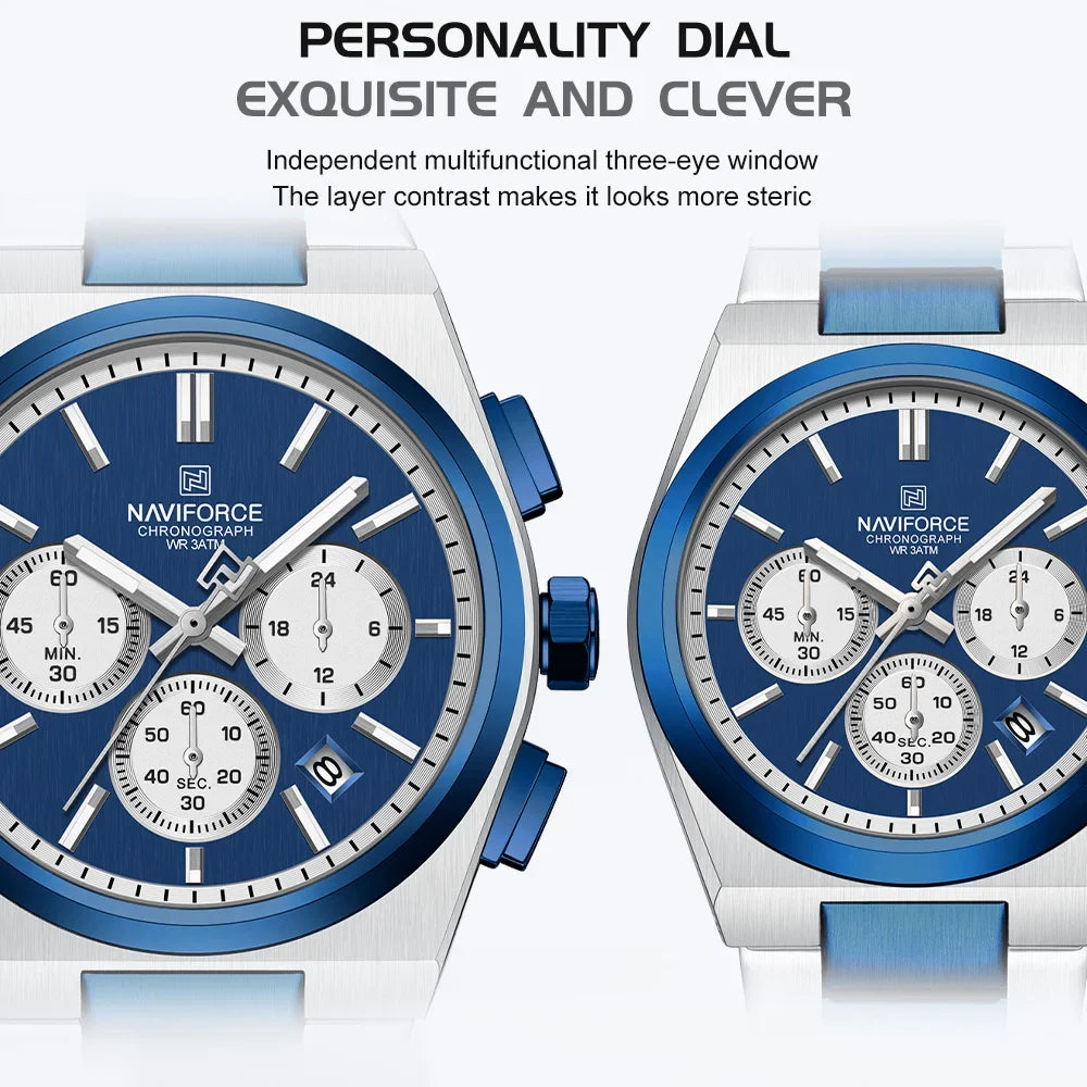 NAVIFORCE 8048 -Business Quartz Timepiece for Men