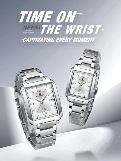 NAVIFORCE Watch 9251 Business Waterproof  Quartz Watch.