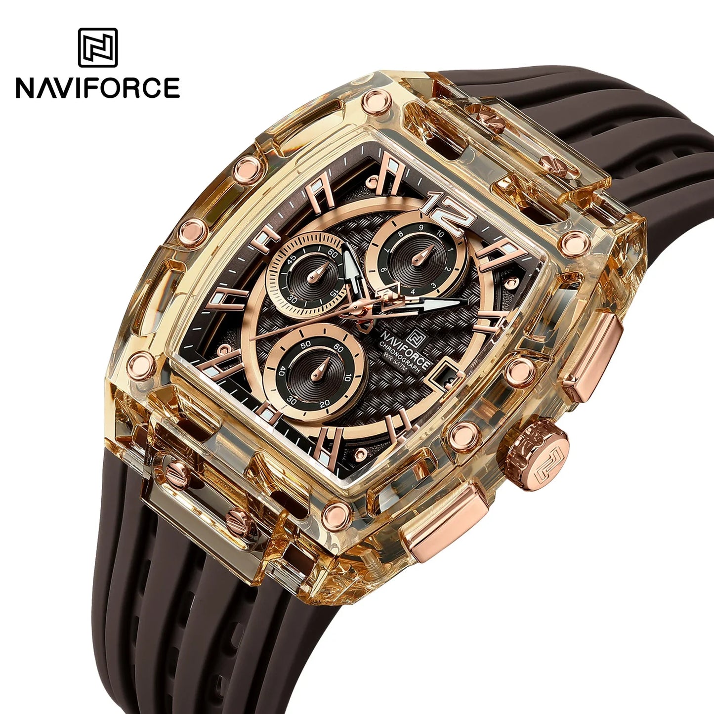 NAVIFORCE 7105 -High-Quality Waterproof Watch