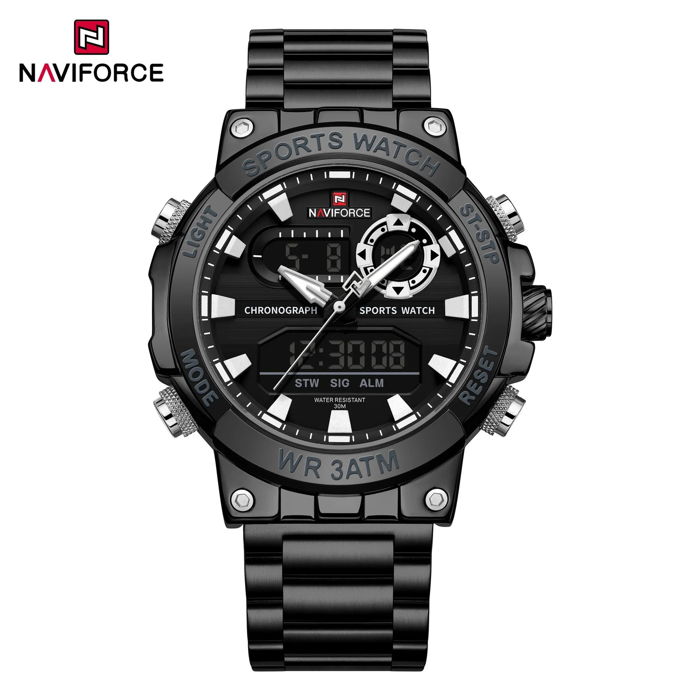 NAVIFORCE 9237 Business Waterproof  Quartz Watch.