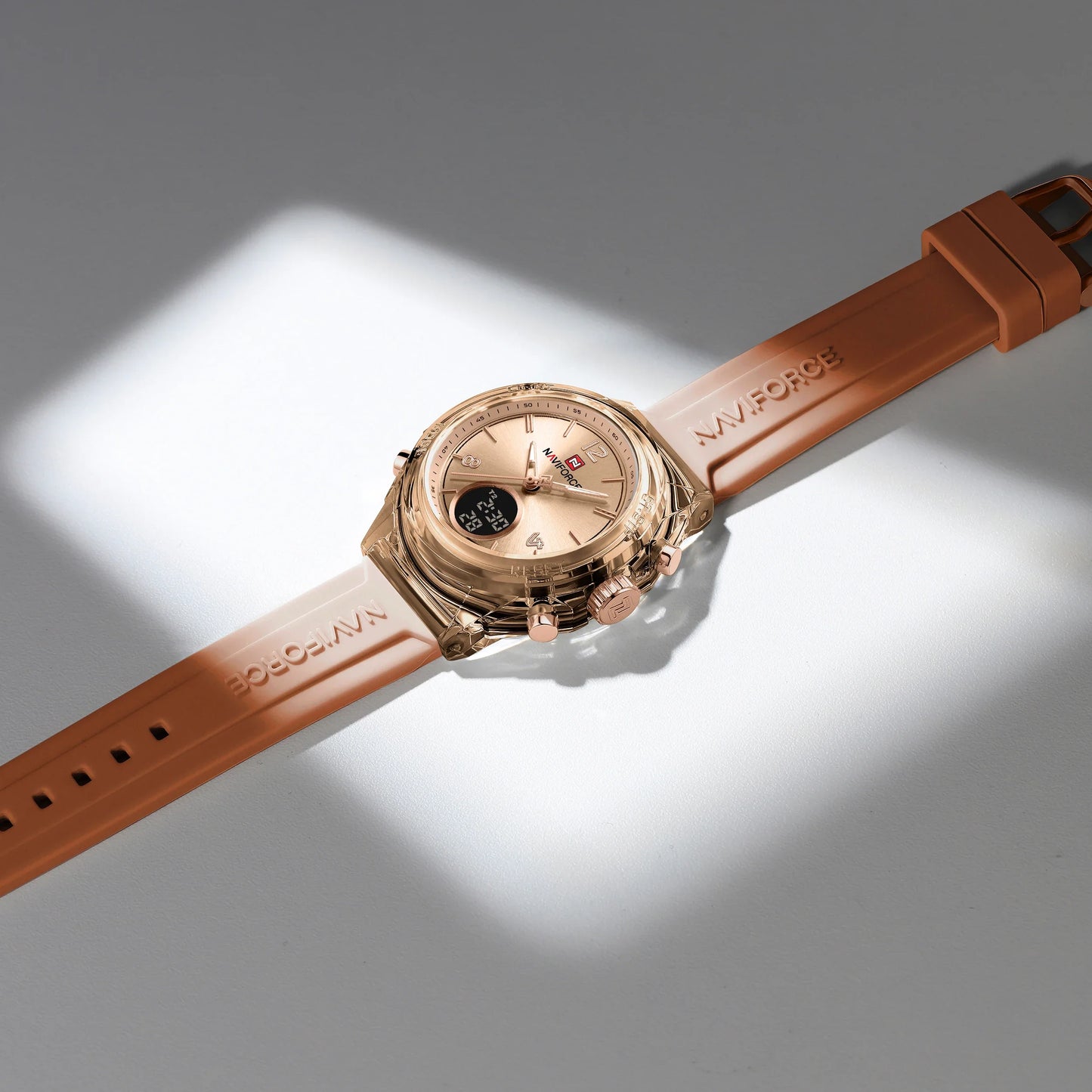 NAVIFORCE-7109-Waterproof quartz watch