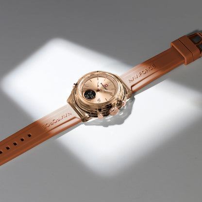 NAVIFORCE-7109-Waterproof quartz watch