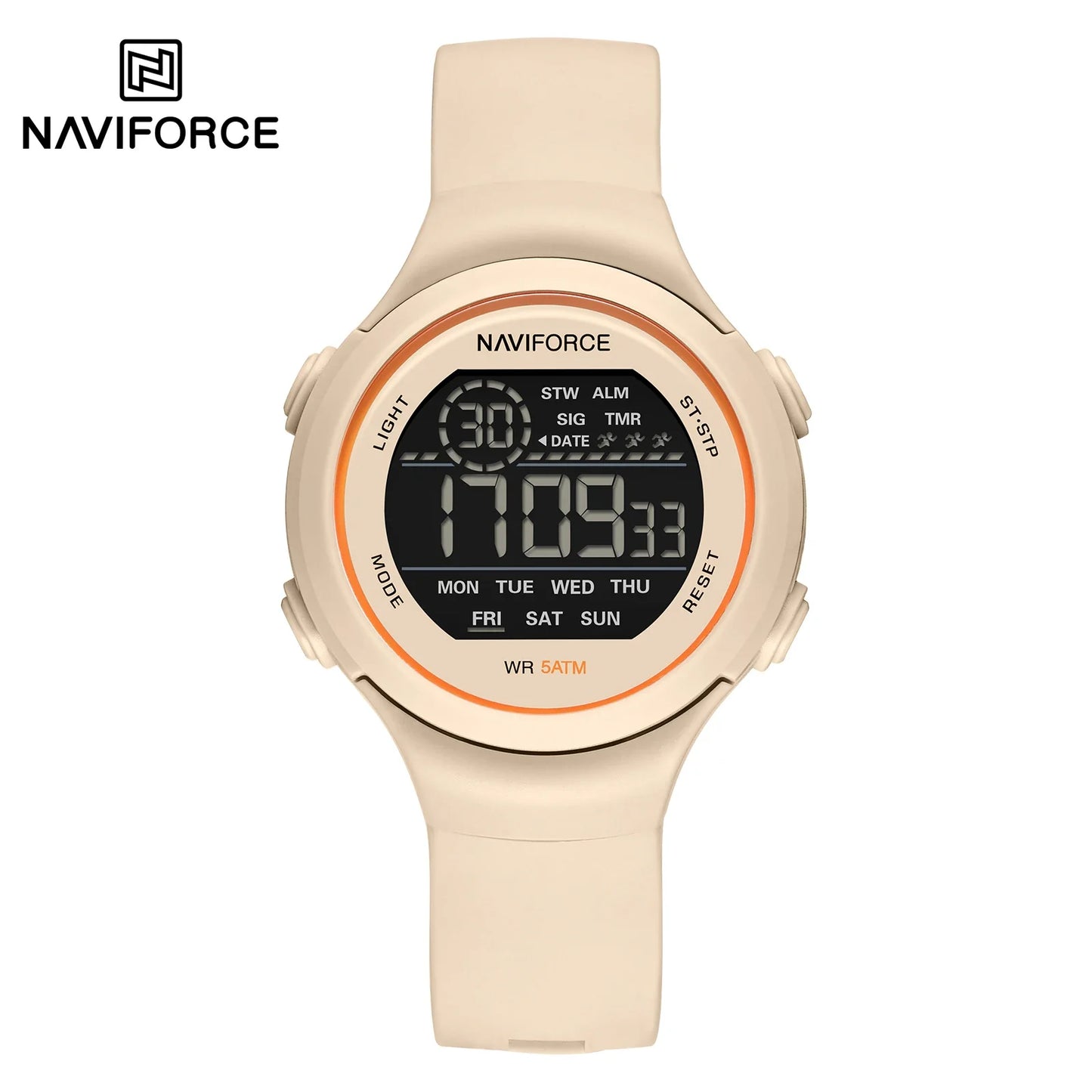 NAVIFORCE-7119-Waterproof electronic watch