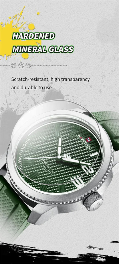 NAVIFORCE 9202T-Men's Waterproof Quartz Watch