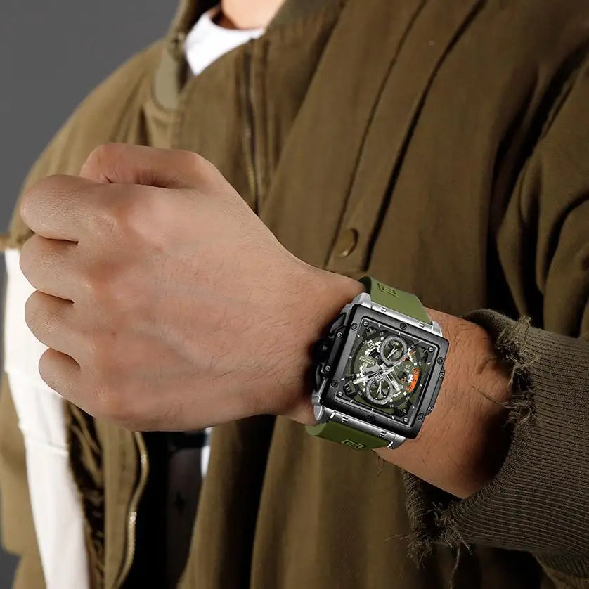 NAVIFORCE 8064-Luxury Quartz Watch for Men.