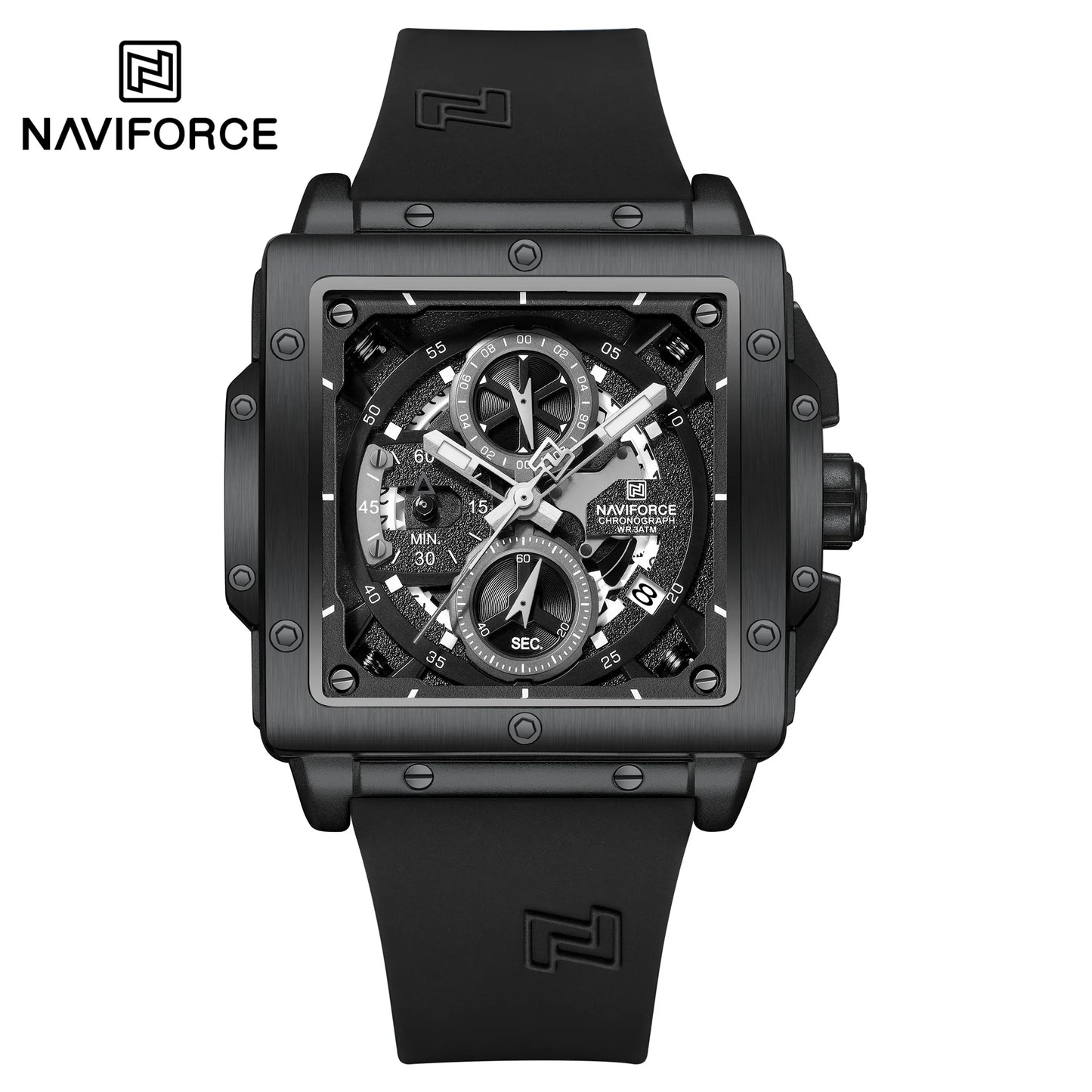 NAVIFORCE 8064-Luxury Quartz Watch for Men.
