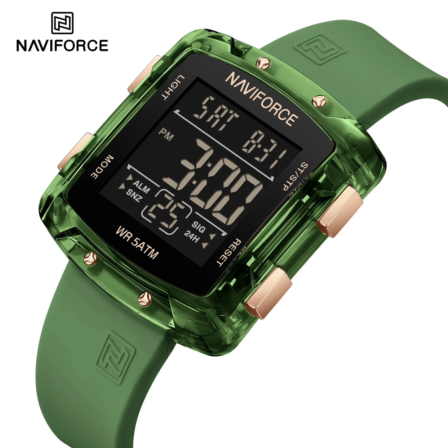NAVIFORCE-7121-Waterproof electronic watch