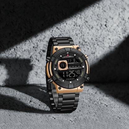 NAVIFORCE-9241S-Men's Business Watch-RGBB