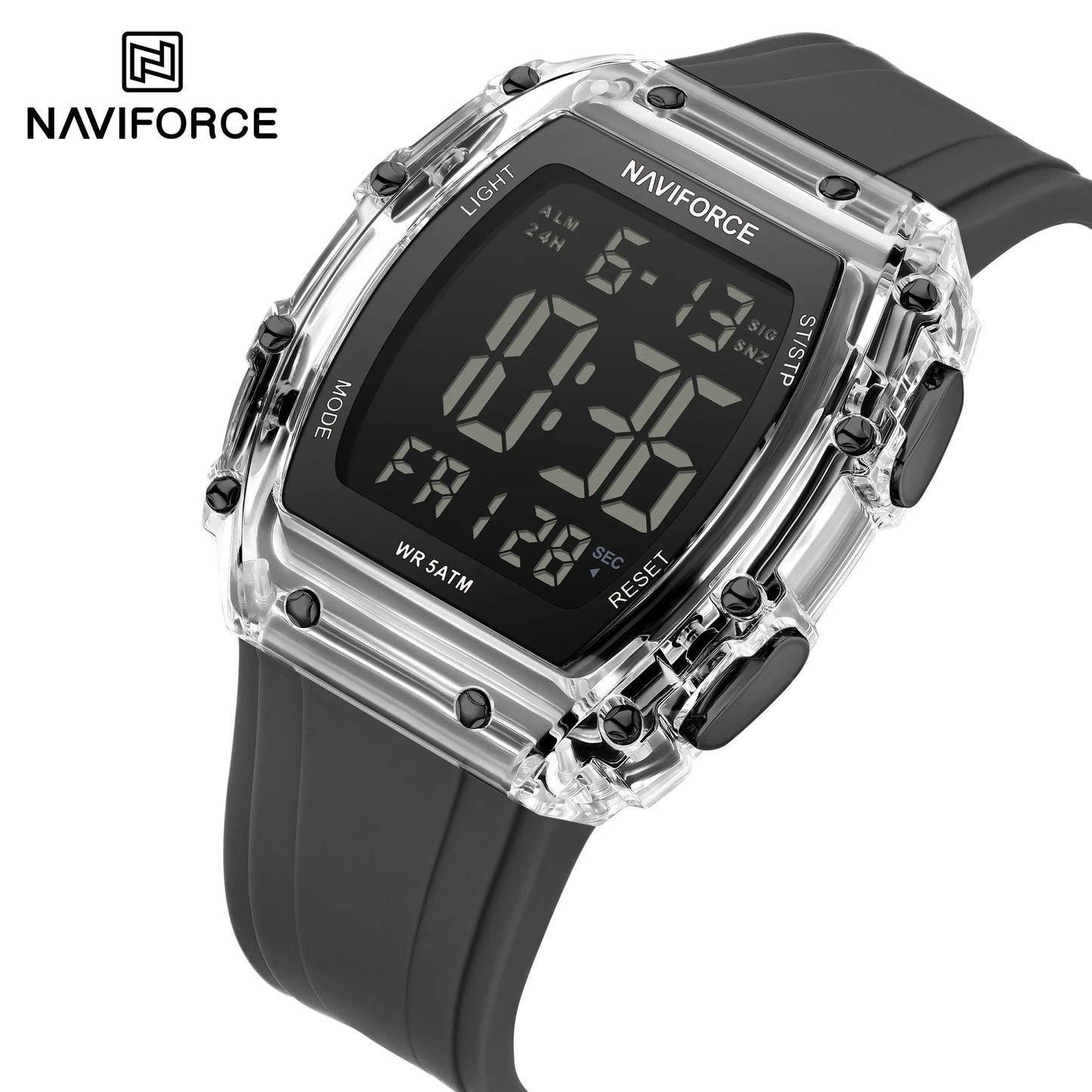 NAVIFORCE-6107 - Men's waterproof sports watch