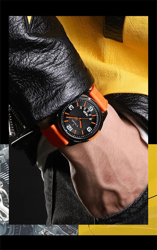 NAVIFORCE 9215T-Men's Waterproof Quartz Watch