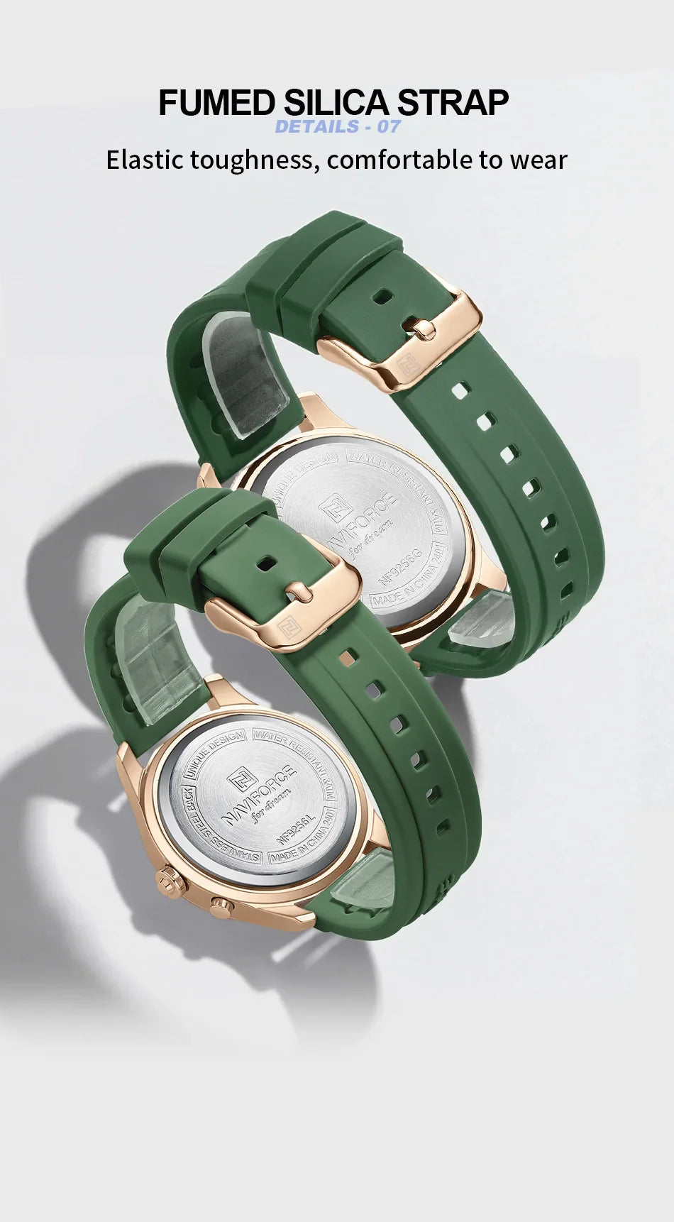 NAVIFORCE Watch 9256 Business Waterproof  Quartz Watch.