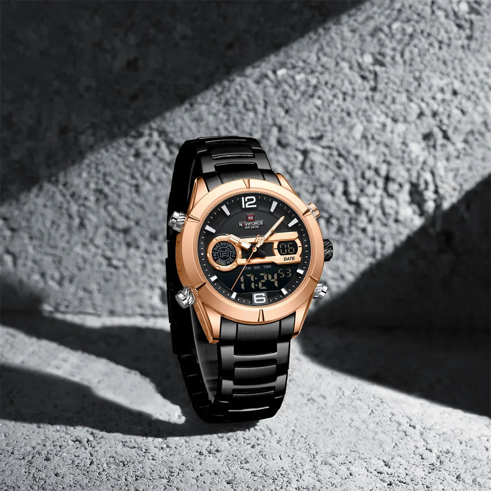 NAVIFORCE 9232-Men's Waterproof Quartz Watch