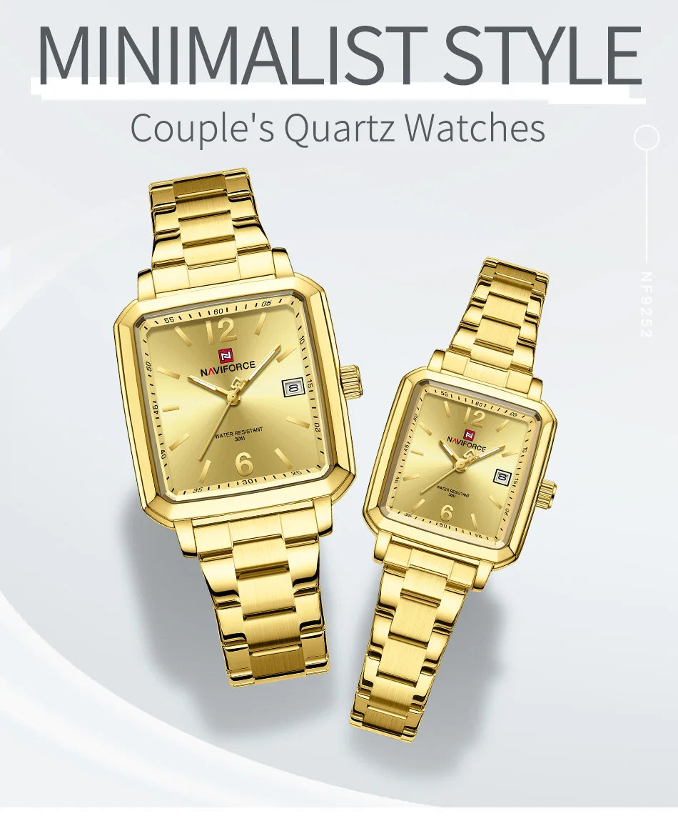 NAVIFORCE Watch 9252 Business Waterproof  Quartz Watch.