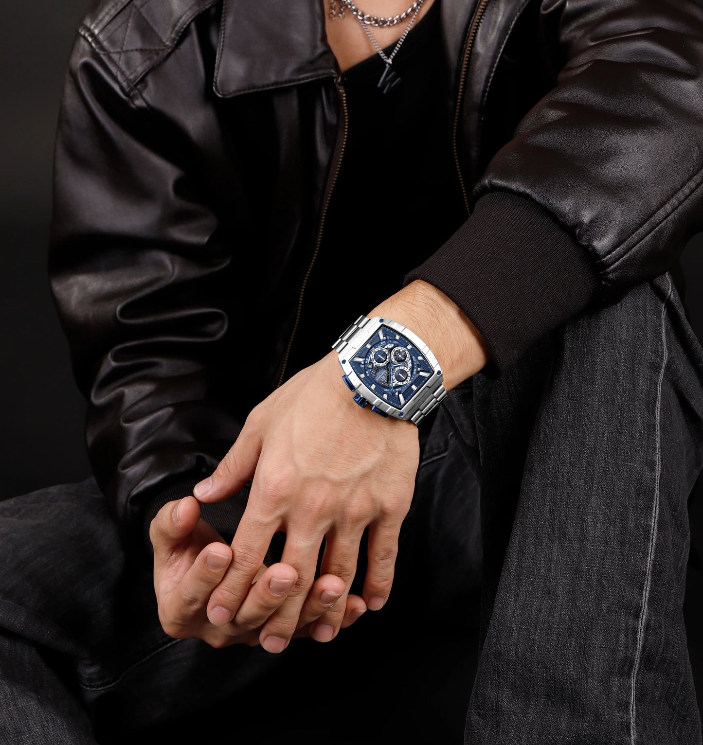 NAVIFORCE 8066 Business Waterproof  Quartz Watch.