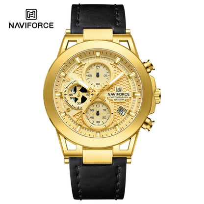 NAVIFORCE Watch 8073 Business Waterproof  Quartz Watch.