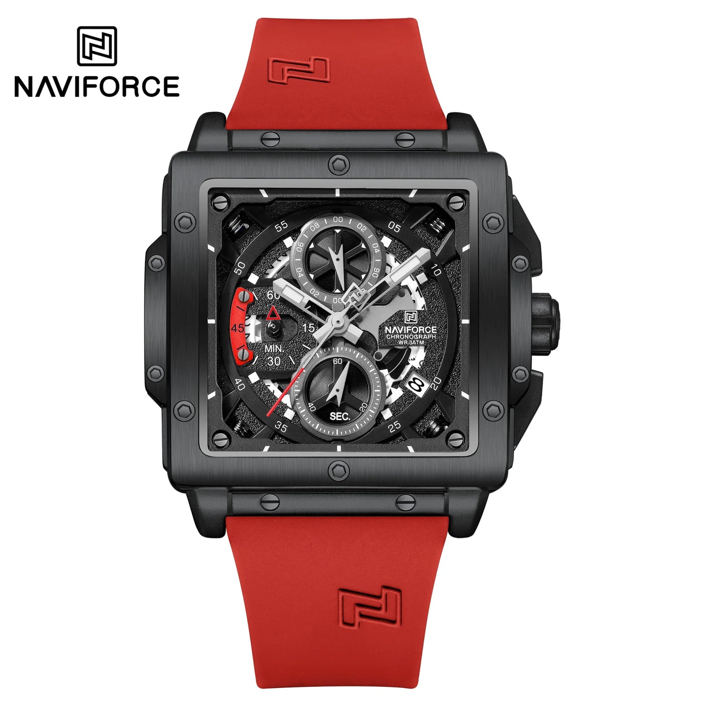 NAVIFORCE 8064-Luxury Quartz Watch for Men.