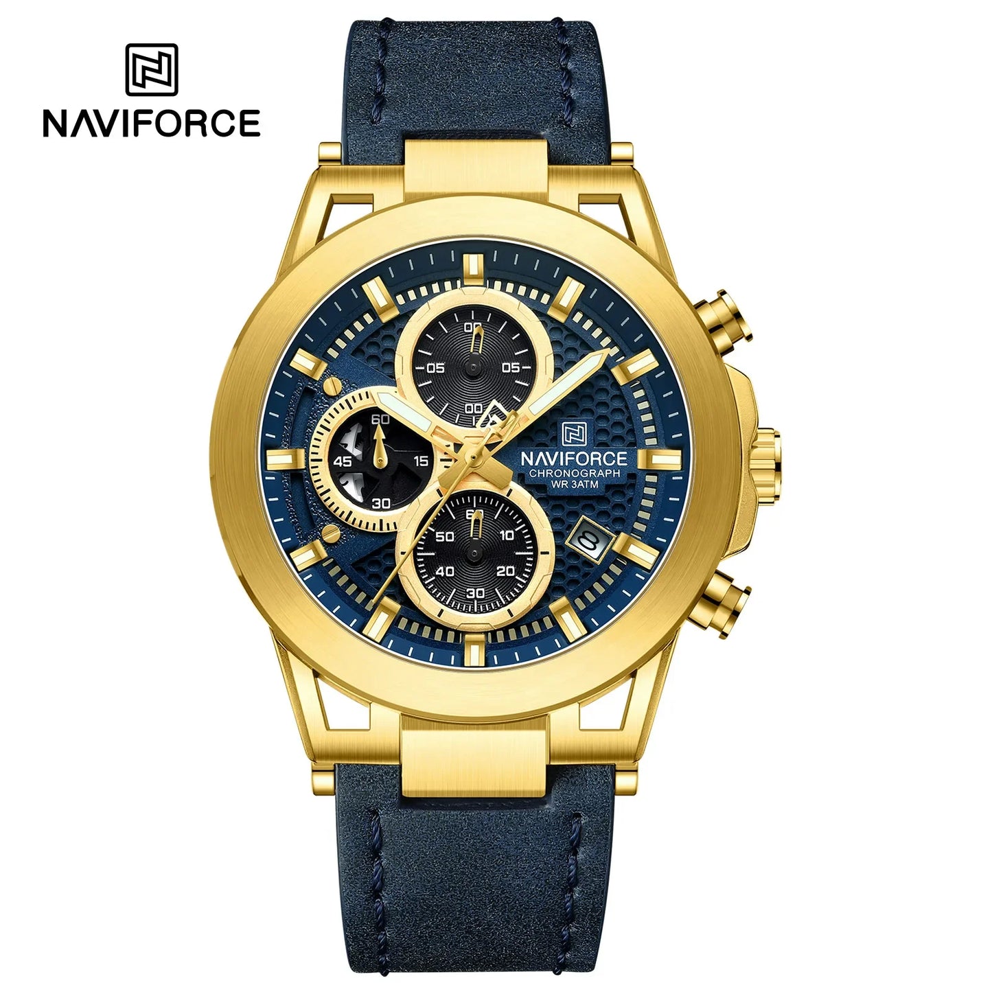 NAVIFORCE Factory 8073 Business Waterproof  Quartz Watch.