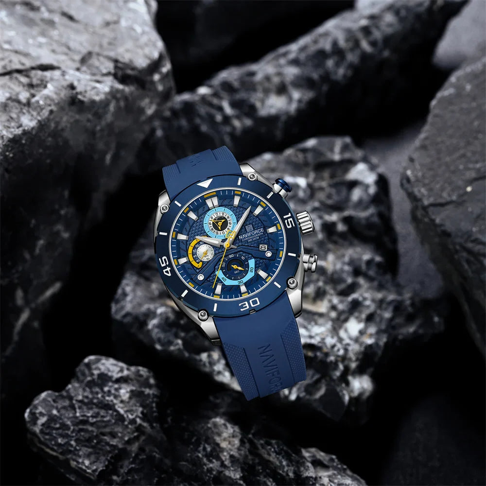 NAVIFORCE 8038-Men's Waterproof Quartz Watch