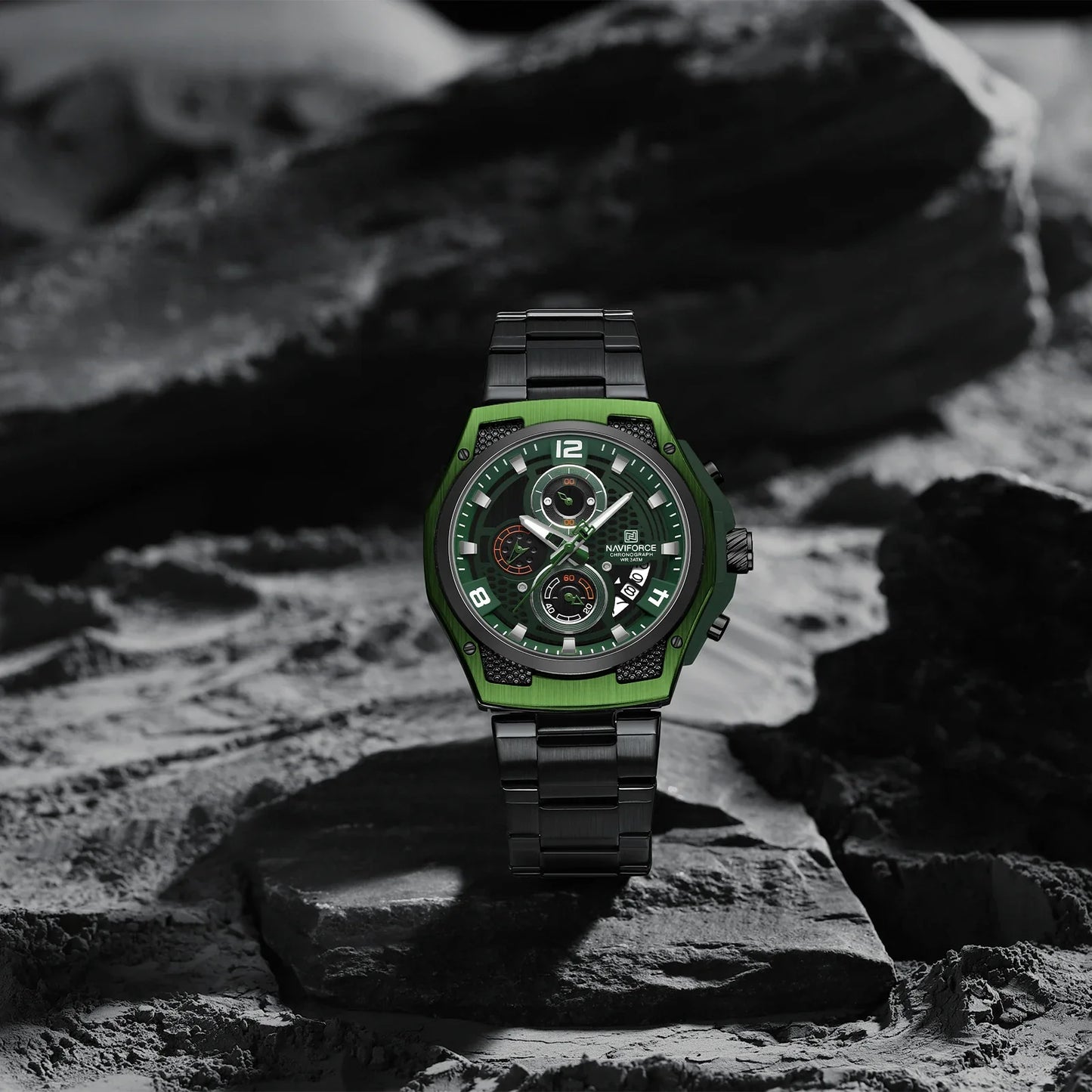 NAVIFORCE Watch 8051S Business Waterproof  Quartz Watch.