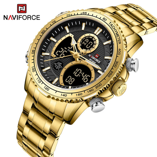NAVIFORCE-9182-Men's Waterproof Quartz Watch