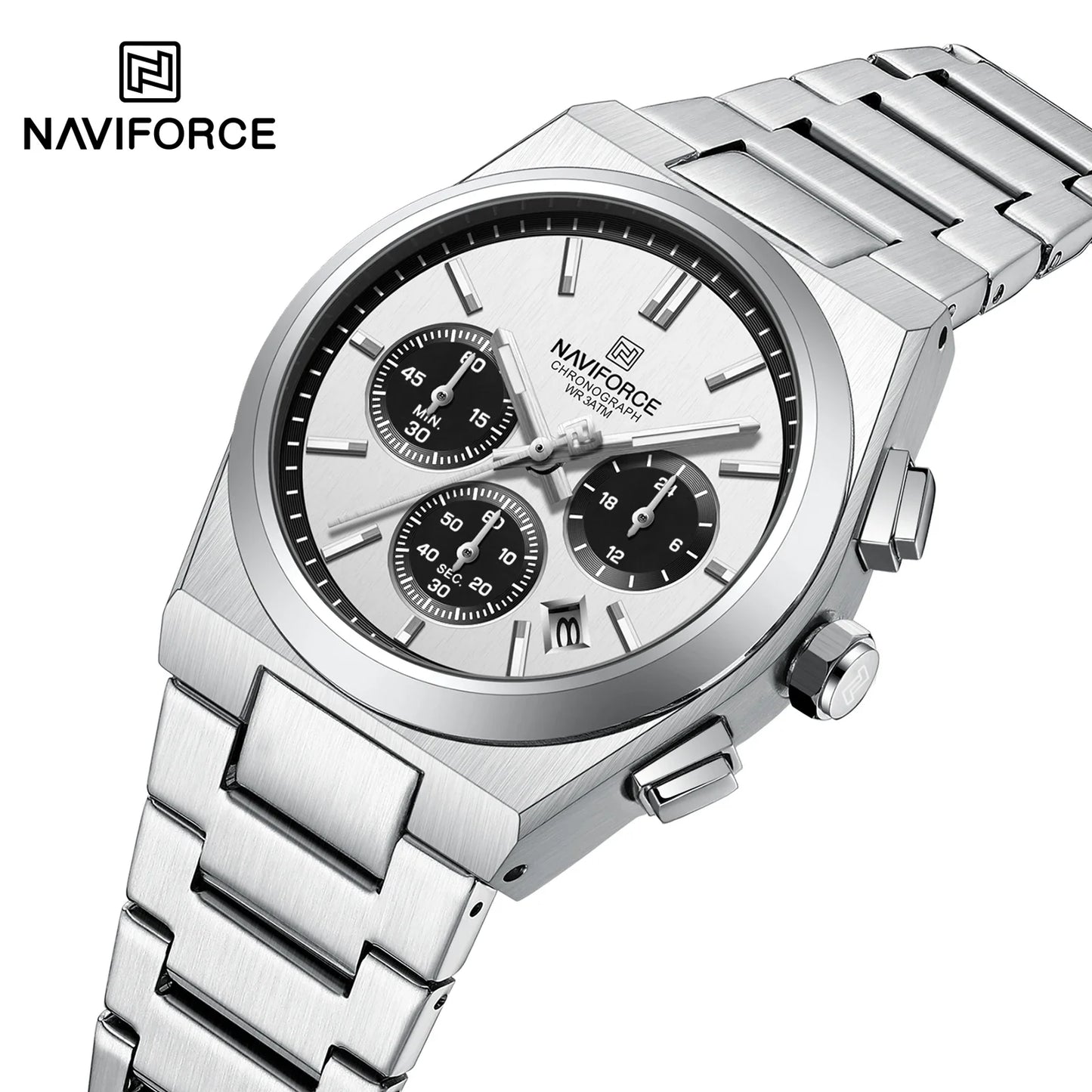 NAVIFORCE 8048 -Business Quartz Timepiece for Men