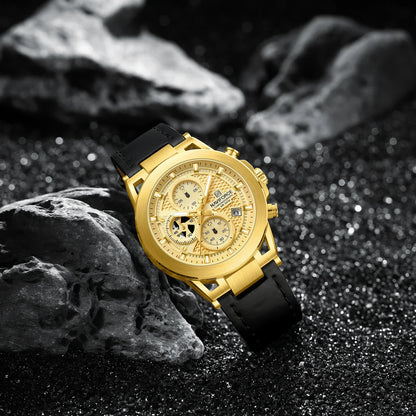 NAVIFORCE Watch 8073 Business Waterproof  Quartz Watch.