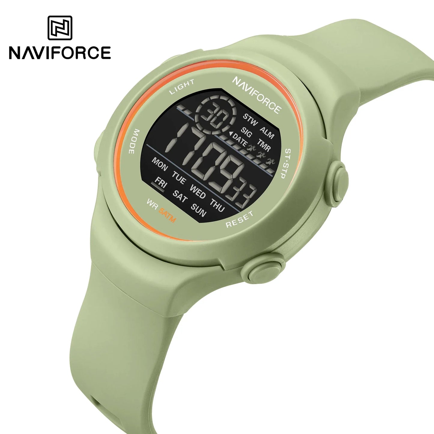 NAVIFORCE-7119-Waterproof electronic watch