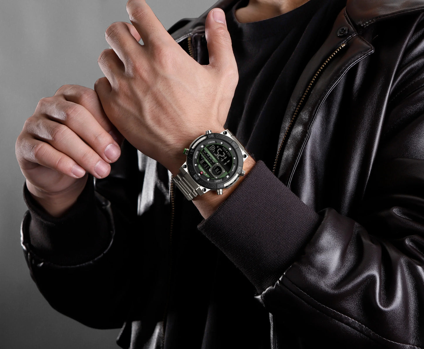 NAVIFORCE-9241S-Men's Business Watch-SGNS