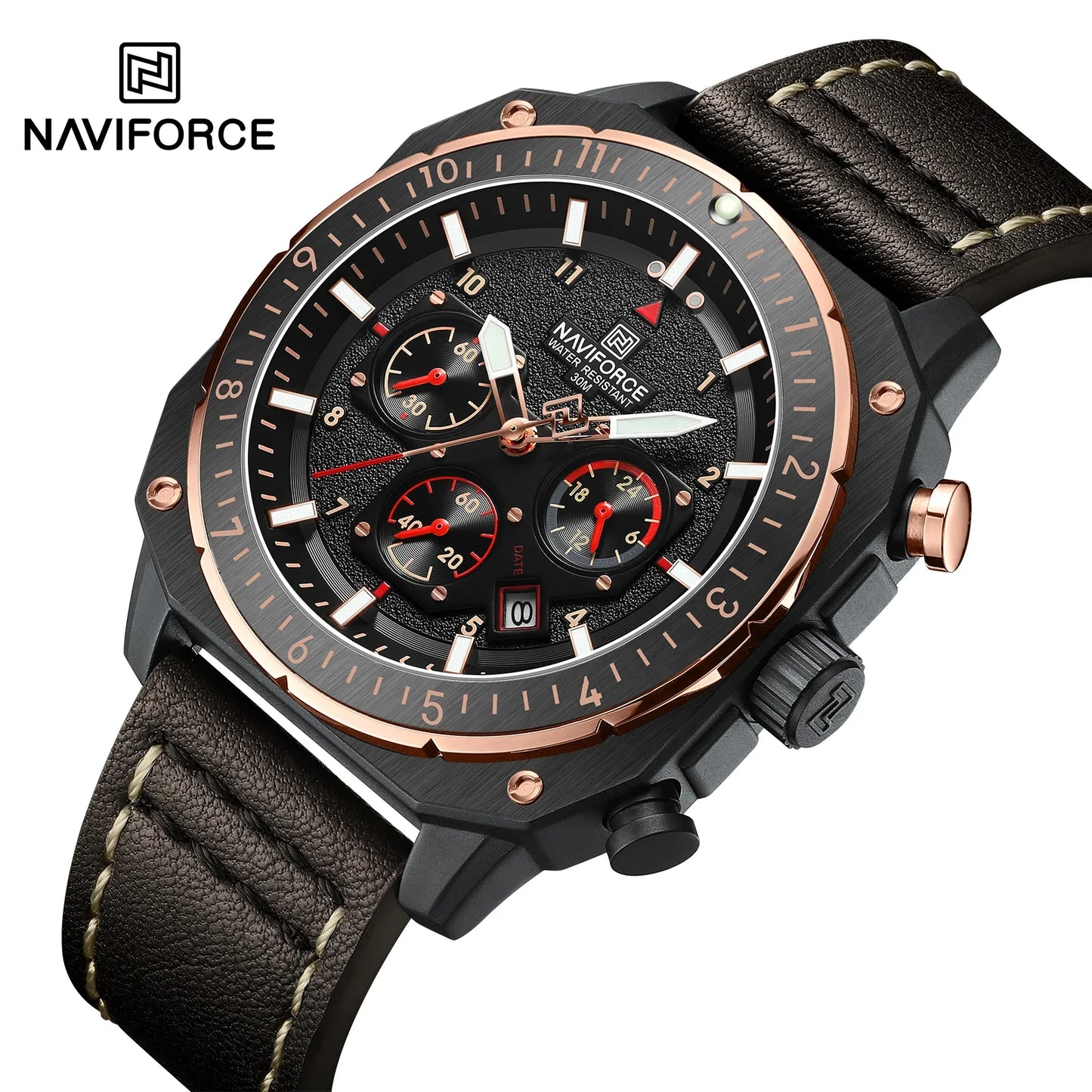 NAVIFORCE 8057-Luxury Men's Timepiece