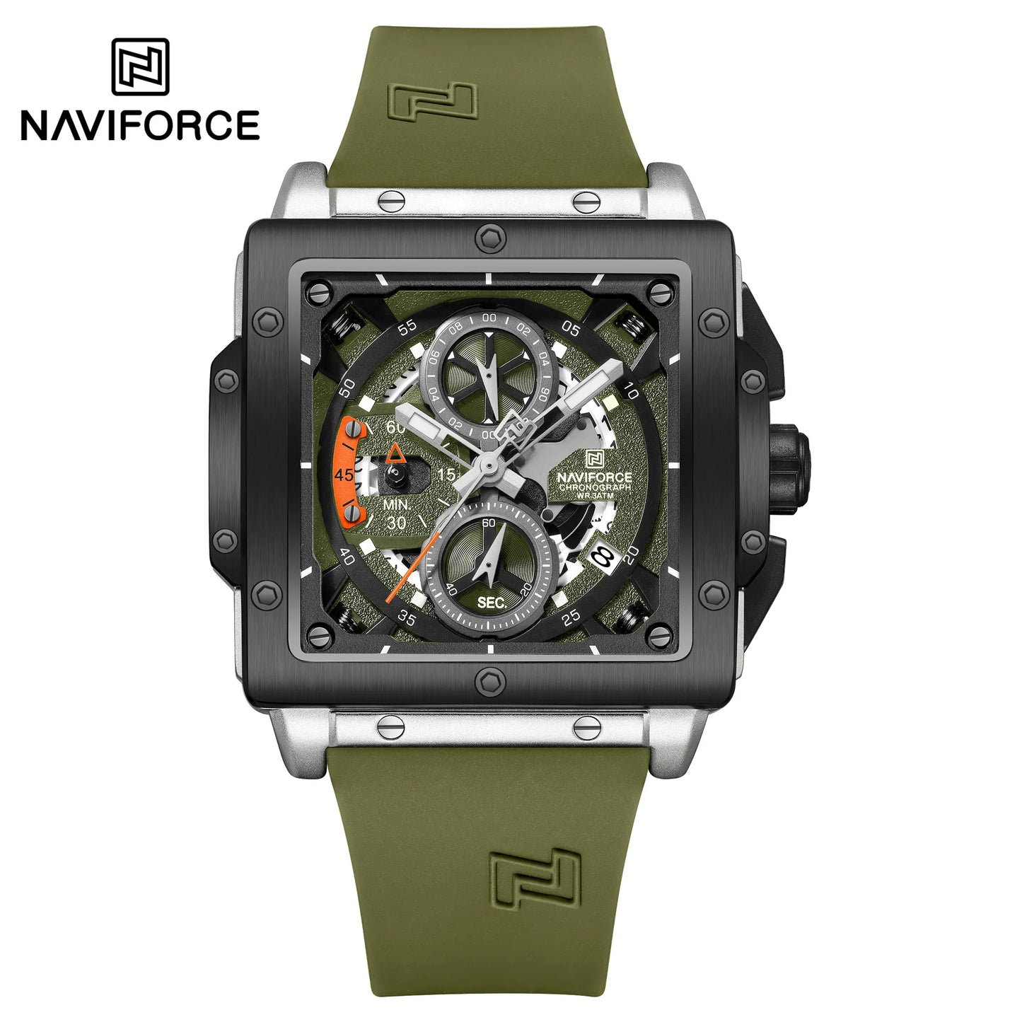 NAVIFORCE 8064-Luxury Quartz Watch for Men.